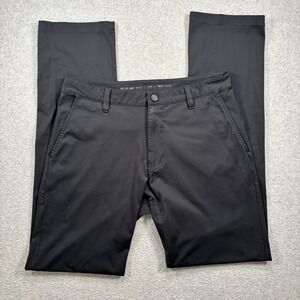 RHONE Black Chinos & Khakis